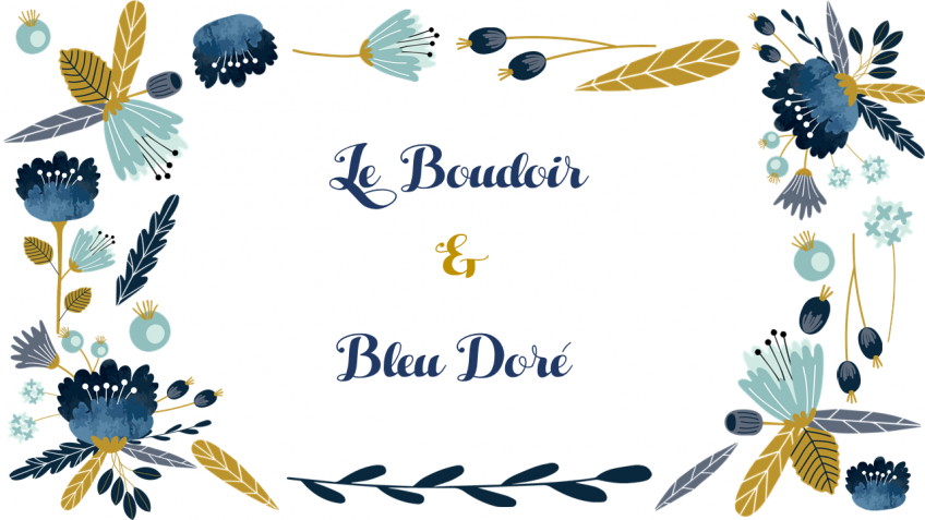 [partenariat] Le Boudoir x Bleu Doré