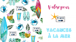 Lire la suite à propos de l’article Valise pour vacances à la mer