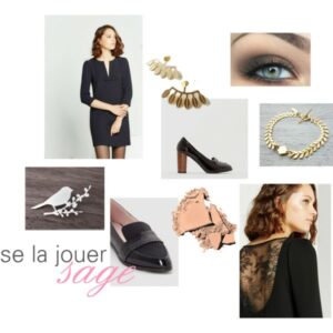 Un look sage et élégant pour les fêtes