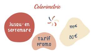 Changement prestation Colorimétrie à cause du Covid-19