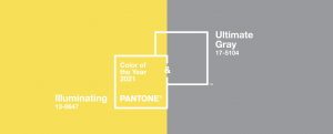 Deux couleurs ont été élues par Pantone pour 2021