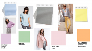 Gris et pastels : une belle association