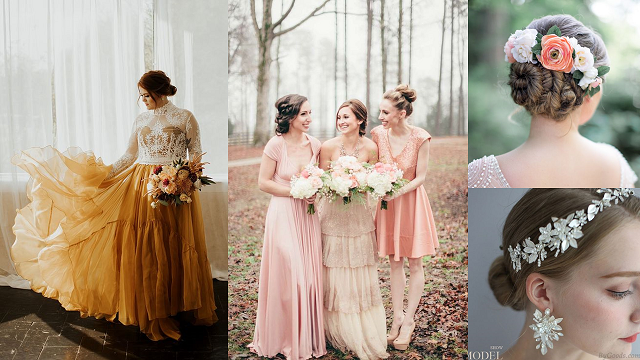 Ne négligez pas l'effet wow quand vous choisissez une robe de mariée colorée