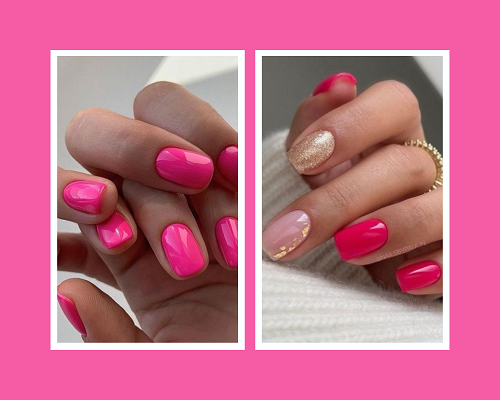 Le maquillage des ongles est une bonne façon d'introduire une petite dose de rose Barbie dans votre look.