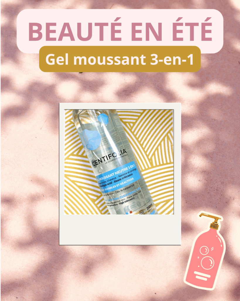 Le gel moussant 3-en-1 qui permet de voyager léger en été !