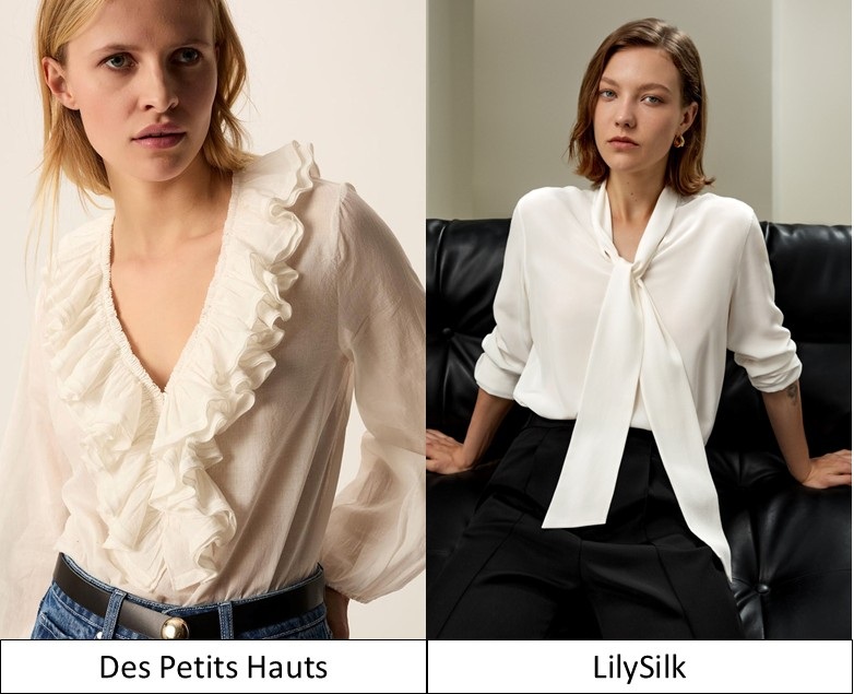 A jabots, lavallière, à volants... Les cols marquent l'automne dans la mode femme