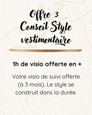 Ancrez votre style avec 1h de visio offerte en plus pour les 10 ans de Bleu Doré