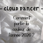 Couleur Pantone 2026 : Cloud Dancer, un blanc nuancé